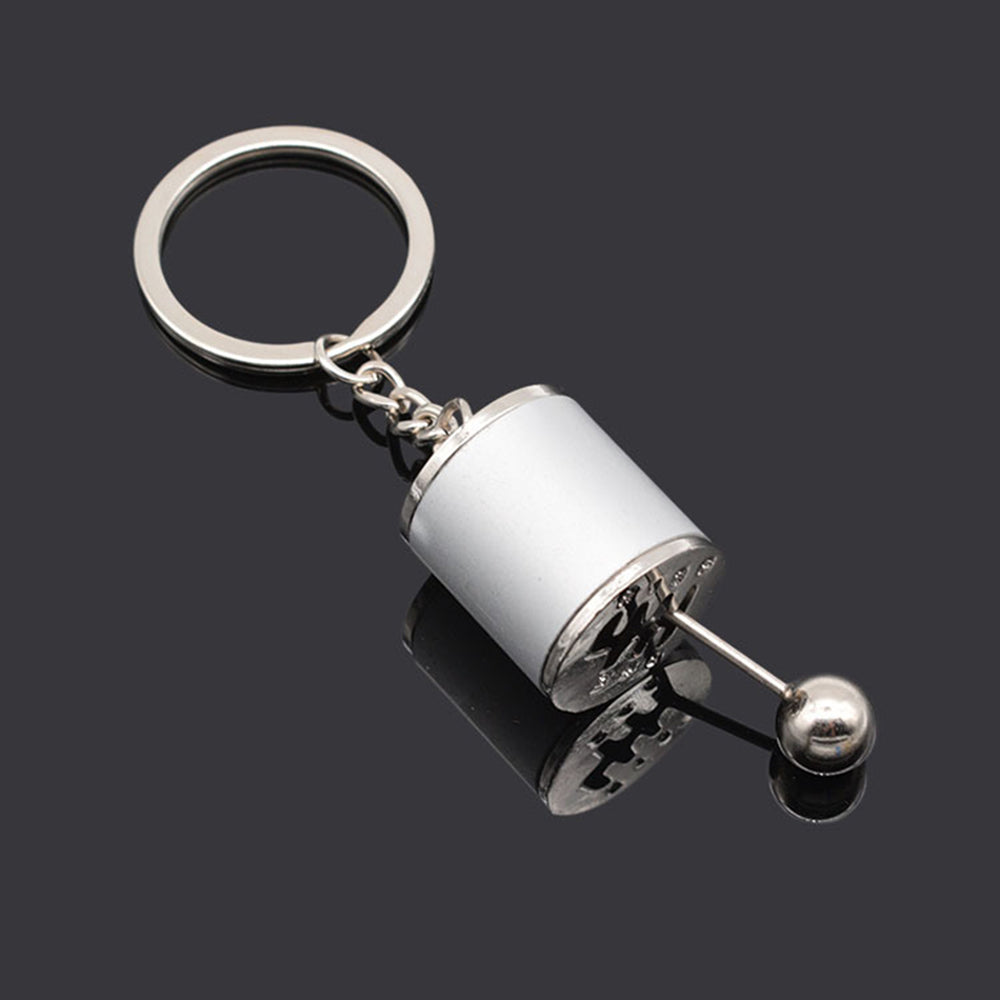 Gear Shift Key Chain for Car Modification - Metal Pendant
