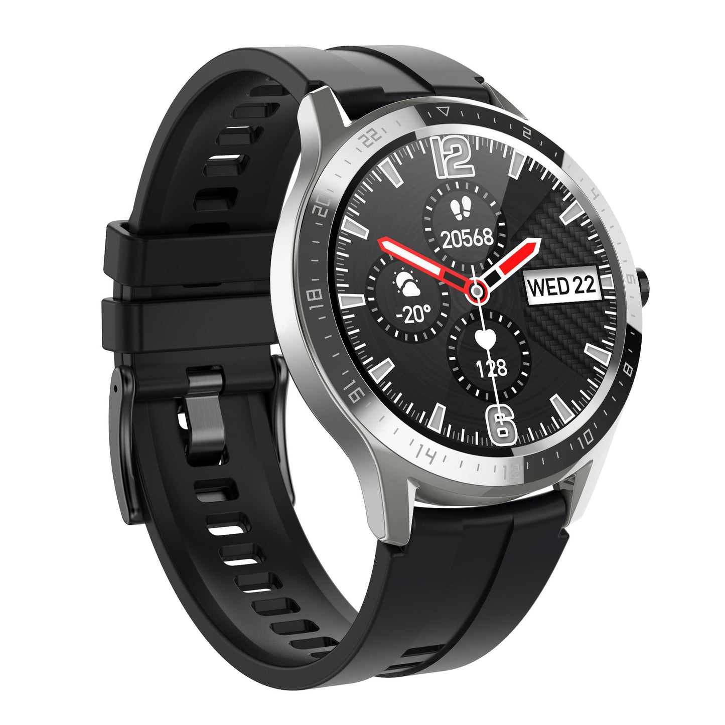 Smart Heart Rate and Blood Pressure Monitor Watch