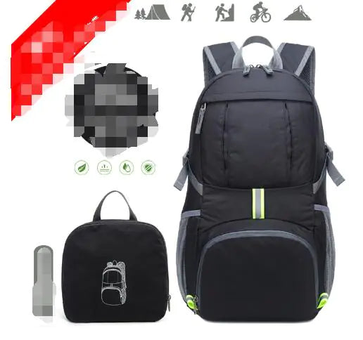 35L Waterproof Foldable Hiking Backpack for Women