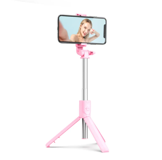 Snap & Share Tripod Stick ( Compatible with Apple, Bluetooth Remote )