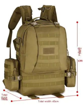 50L Outdoor Camping Travel Backpack with Large Capacity