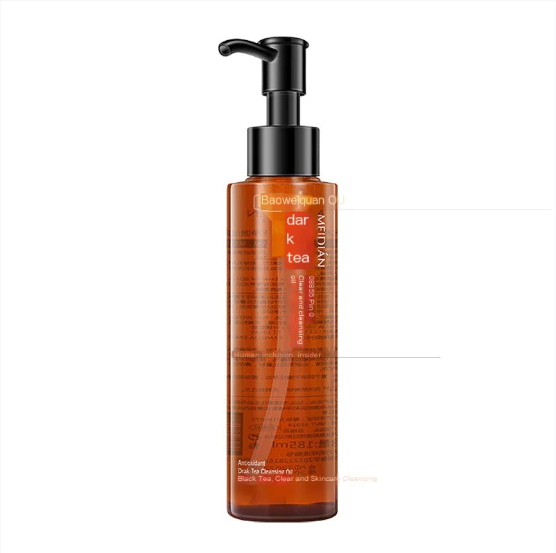 Gentle Black Tea Makeup Remover Oil for Face & Eyes