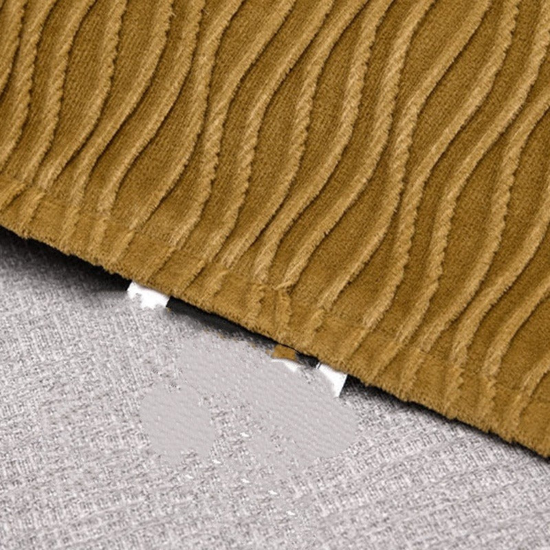 Minimalist Yellow Throw Blanket