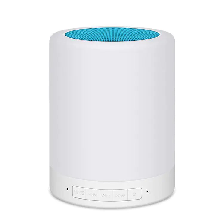 Portable Bluetooth Speaker with Colorful Night Light
