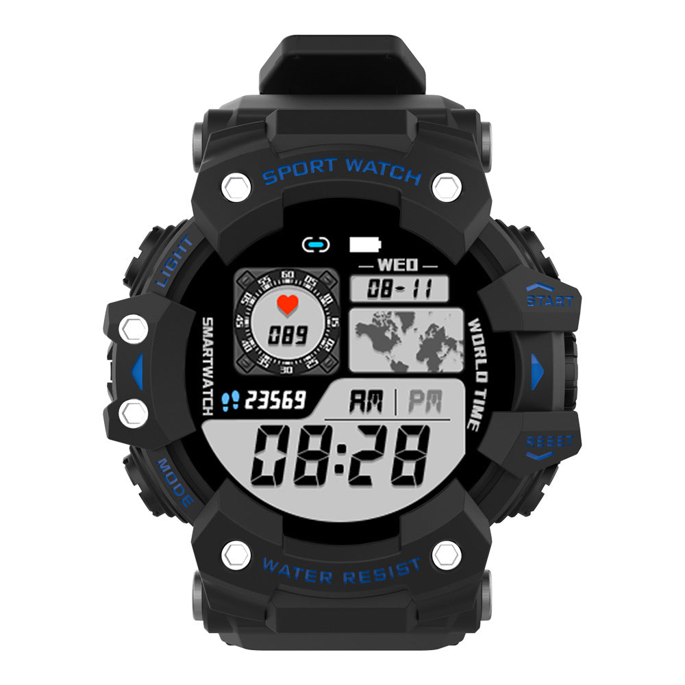 Smart Watch with Blood Pressure, Oxygen & Multi-Sport Mode