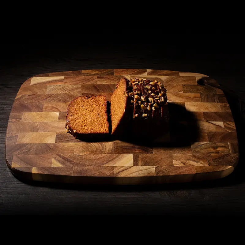 Large Acacia Wood Oval Cutting and Cheese Board (1pc)