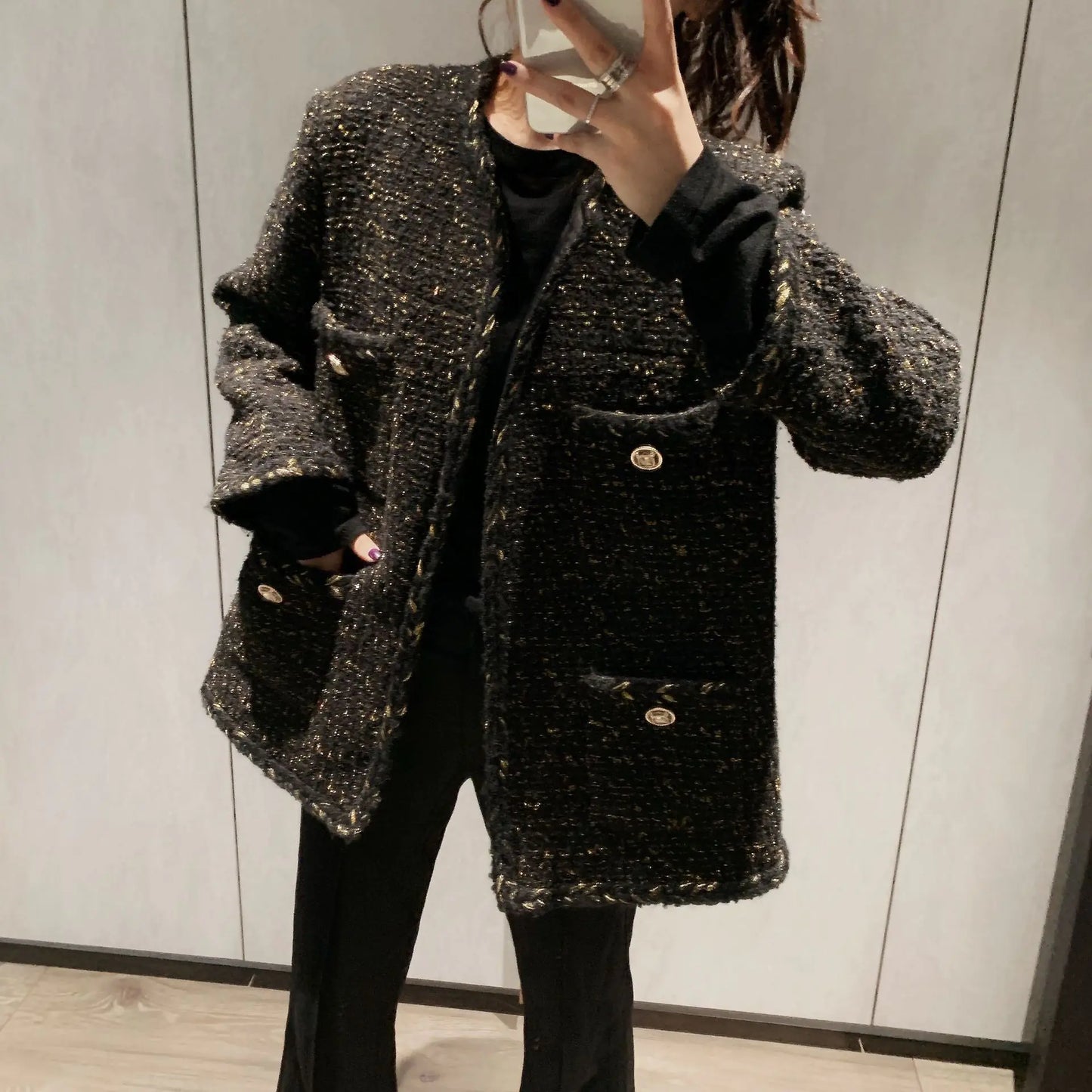 Luxury Knit Coat Collection
