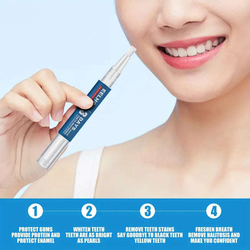 Teeth Whitening Pen - Effective, Painless, Travel-Friendly
