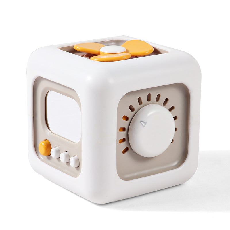 6-Sided Busy Cube Finger Training Montessori Toy