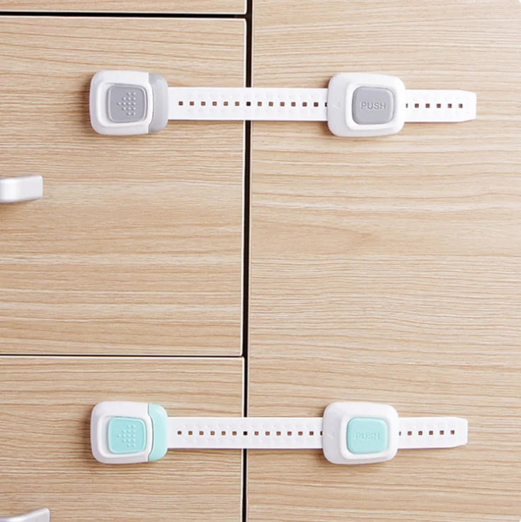 Multifunctional Baby Safety Lock for Doors and Drawers