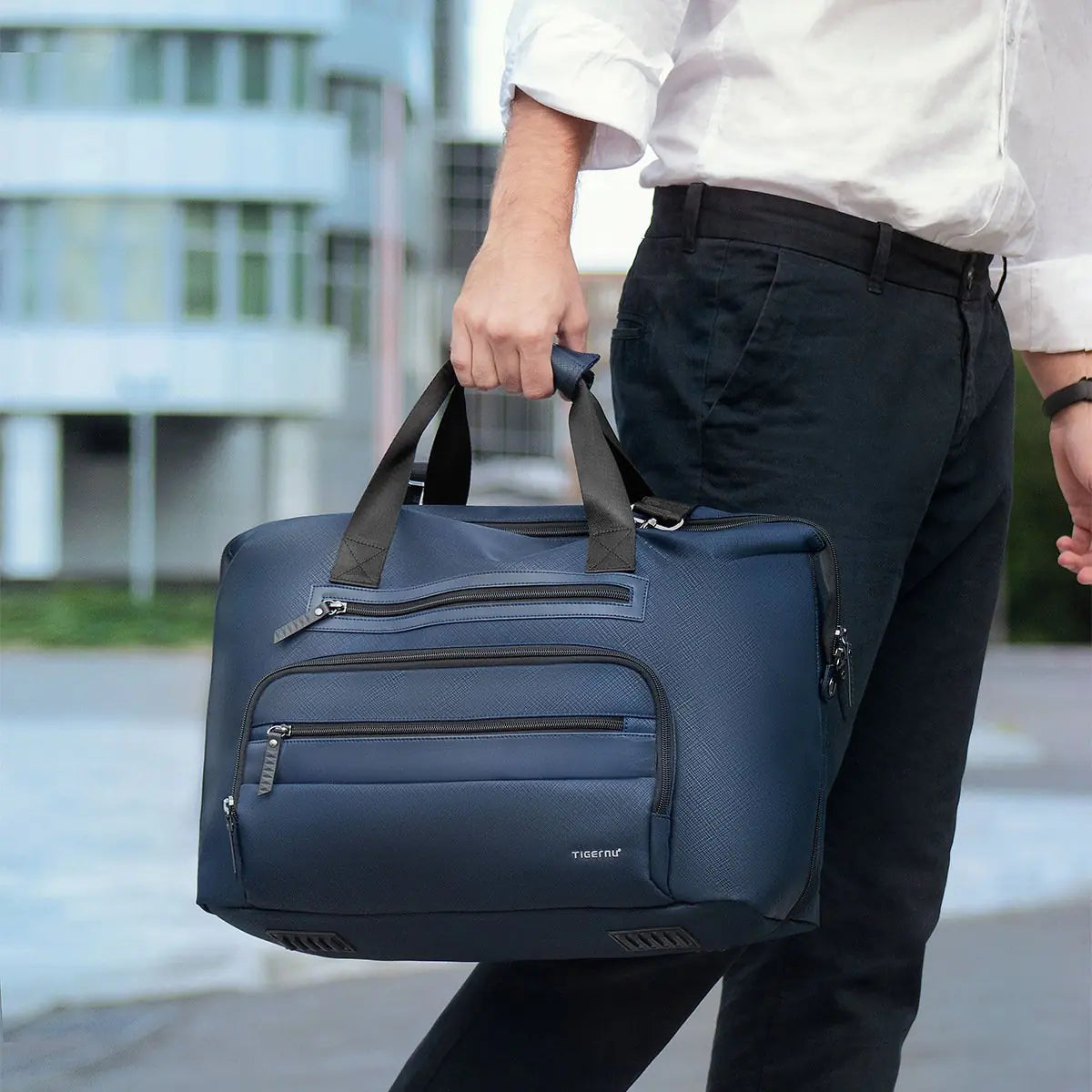 Men's Portable Gym Bag for Outdoor Use
