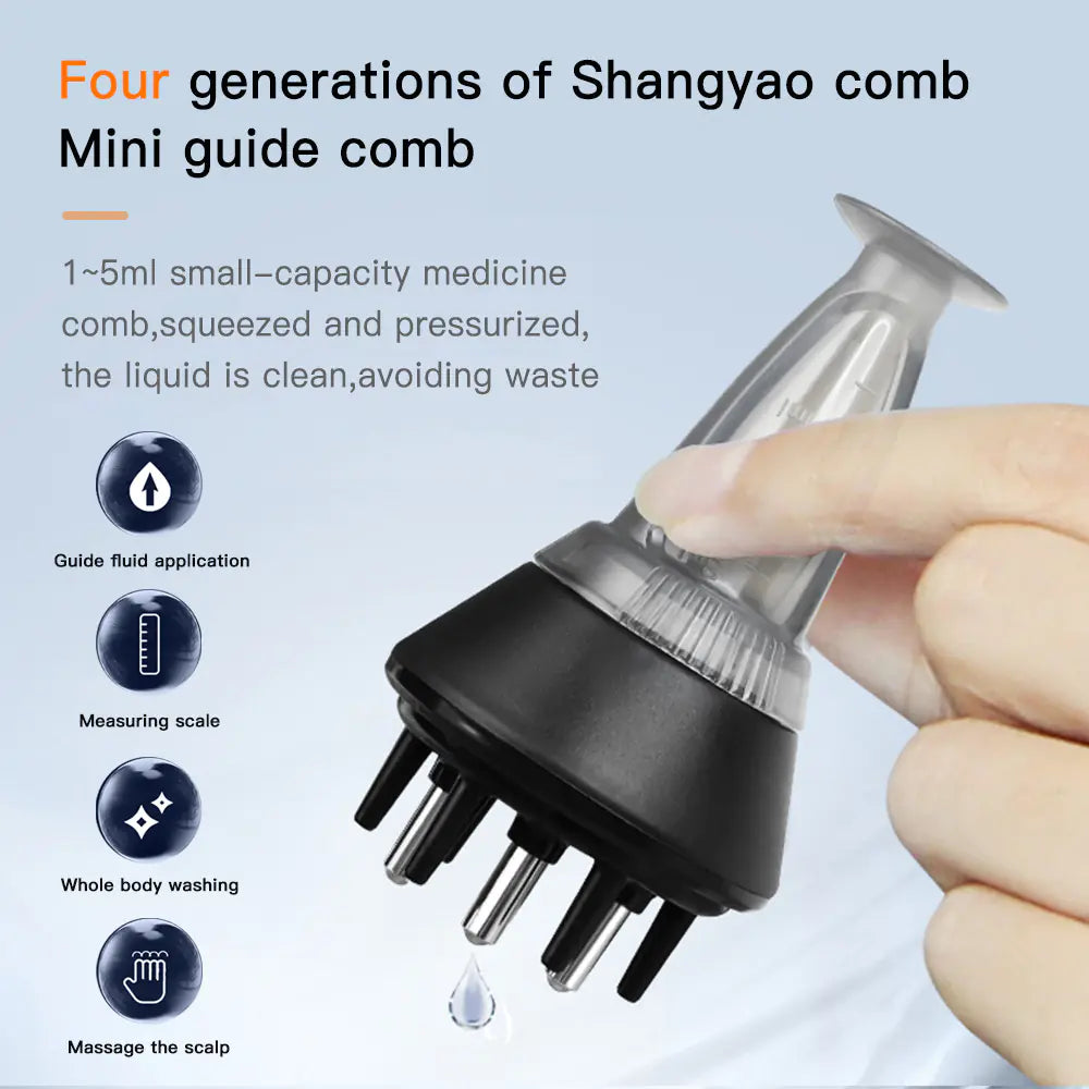 Sonic Scalp Applicator Massage Comb for Hair Loss
