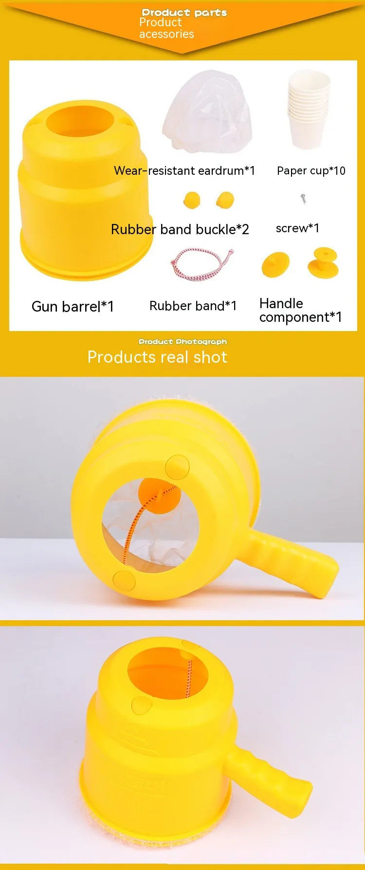 Air Cannon Children's Science Experiment Suit Toy