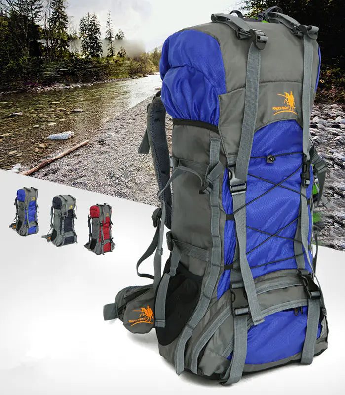 60L Waterproof Outdoor Hiking Backpack for Travel