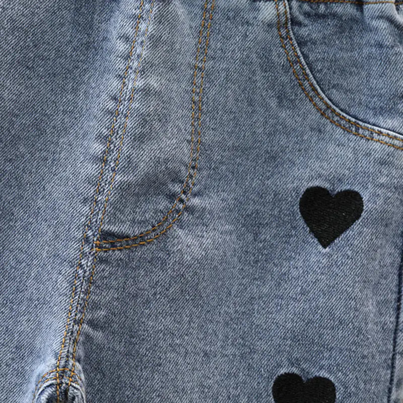 Toddler Baby Girl Casual Denim Jeans Trousers