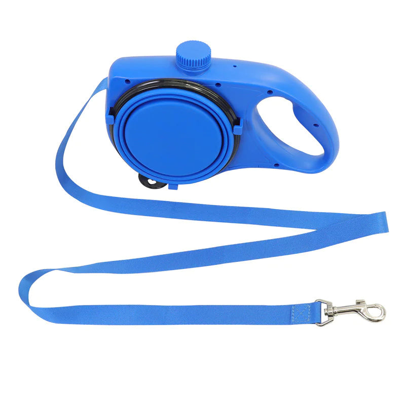 Pet Water Bottle with Leash for Cats & Dogs