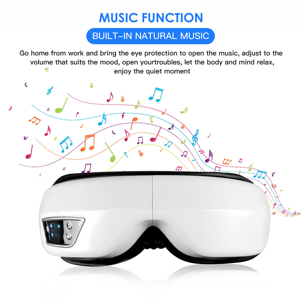 Smart Eye Massager with Heat & Vibration