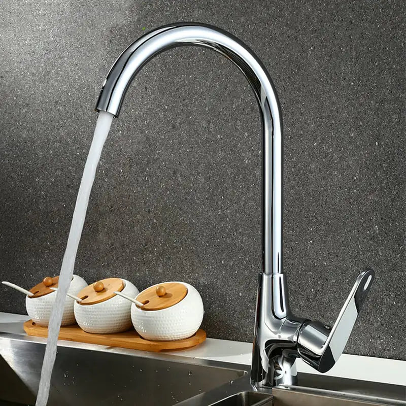 Hot and Cold Water Kitchen Sink Faucet