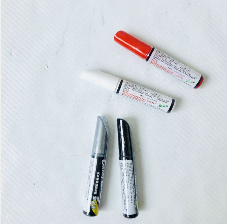 Automotive Touch-Up Paint Pen for Pearl White/Black/Silver