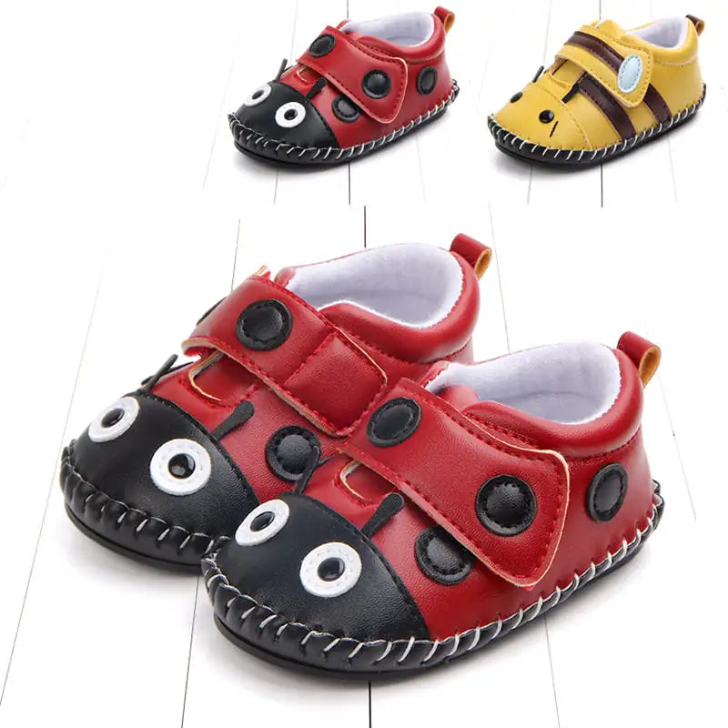 Baby Bee Toddler Shoes with Rubber Sole