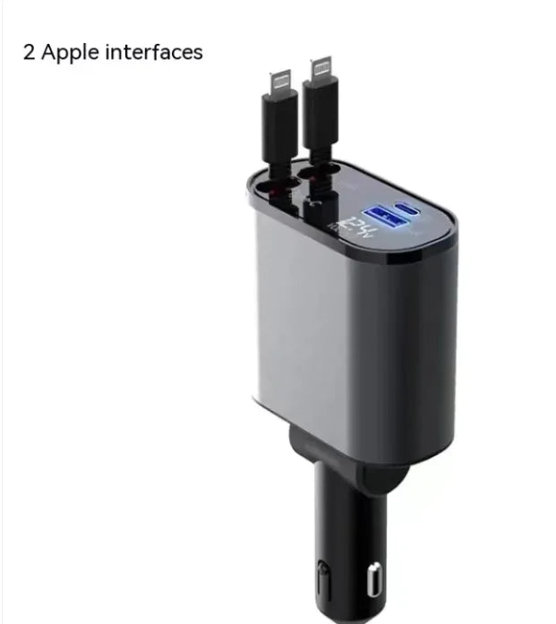 4-in-1 Car Fast Charger