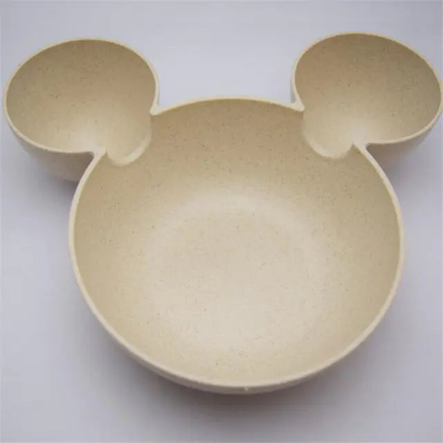 Mickey Mouse Kids Bowl and Snack Plate Tableware
