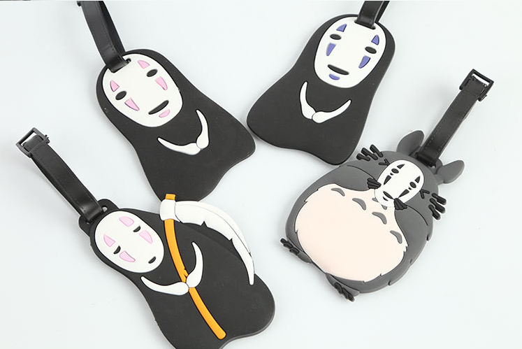Creative Cartoon Silicone Luggage Tag - Spirited Away