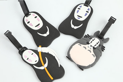 Creative Cartoon Silicone Luggage Tag - Spirited Away