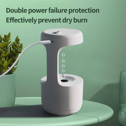 Anti-Gravity Humidifier Aroma Diffuser with Clock