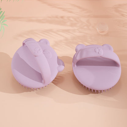 Silicone Baby Bath and Shampoo Massage Brush