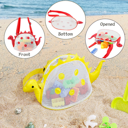 Small Dinosaur Beach Messenger Bag for Toy Storage