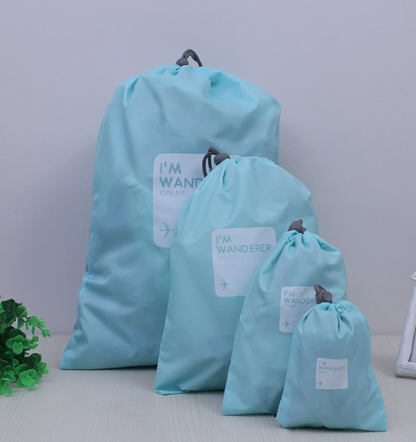 Waterproof Travel Bag Set for Clothes and Accessories