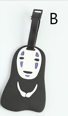 Creative Cartoon Silicone Luggage Tag - Spirited Away