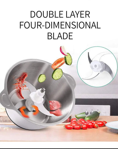 Multifunctional Electric Meat Grinder and Mixer