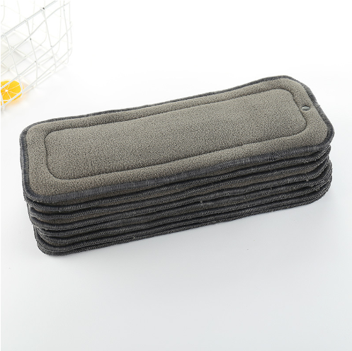 "Bamboo Charcoal Fiber Diapers for Infants (4 Layers)"