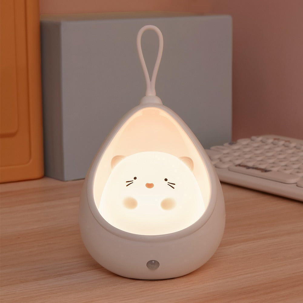 Cute Animal LED Desk Lamp with Motion Sensor