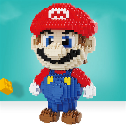 DIY Cartoon Building Blocks - Educational Toy Set
