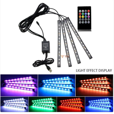Voice-Controlled RGB Music Light Remote