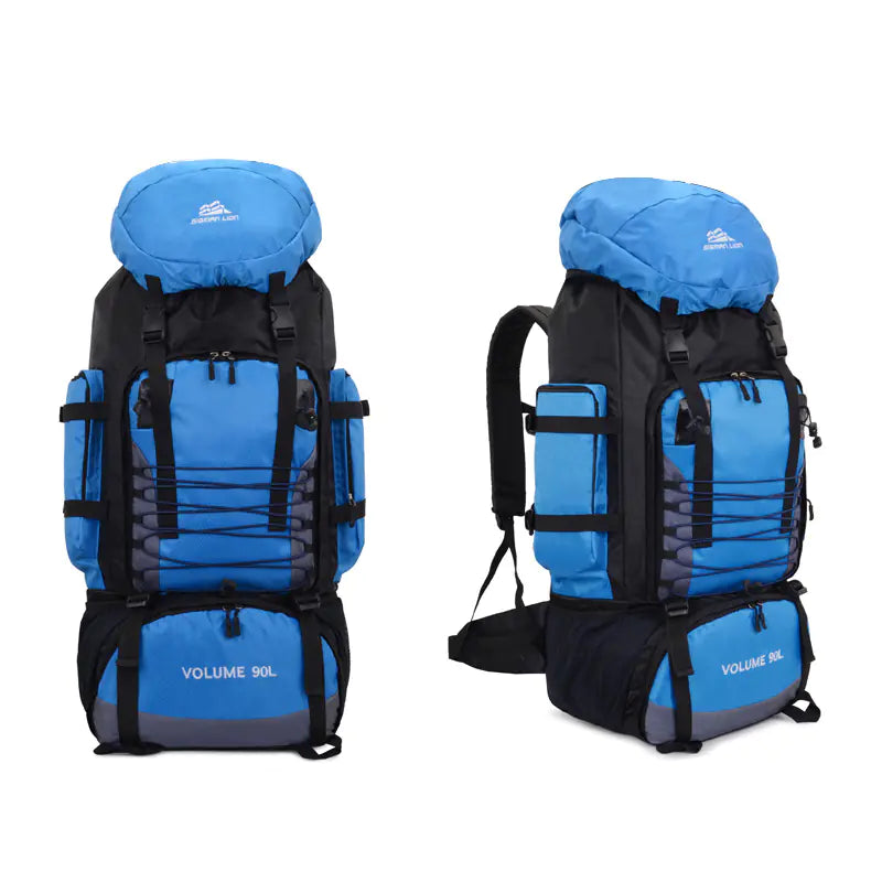 90L Waterproof Hiking Backpack for Camping and Travel