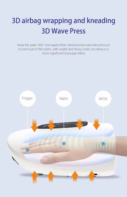 Portable Timing Multifunctional Hand Massager