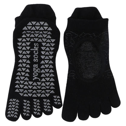 Non-Slip Five Finger Pilates Socks for Ladies