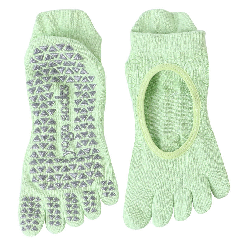 Non-Slip Five Finger Pilates Socks for Ladies