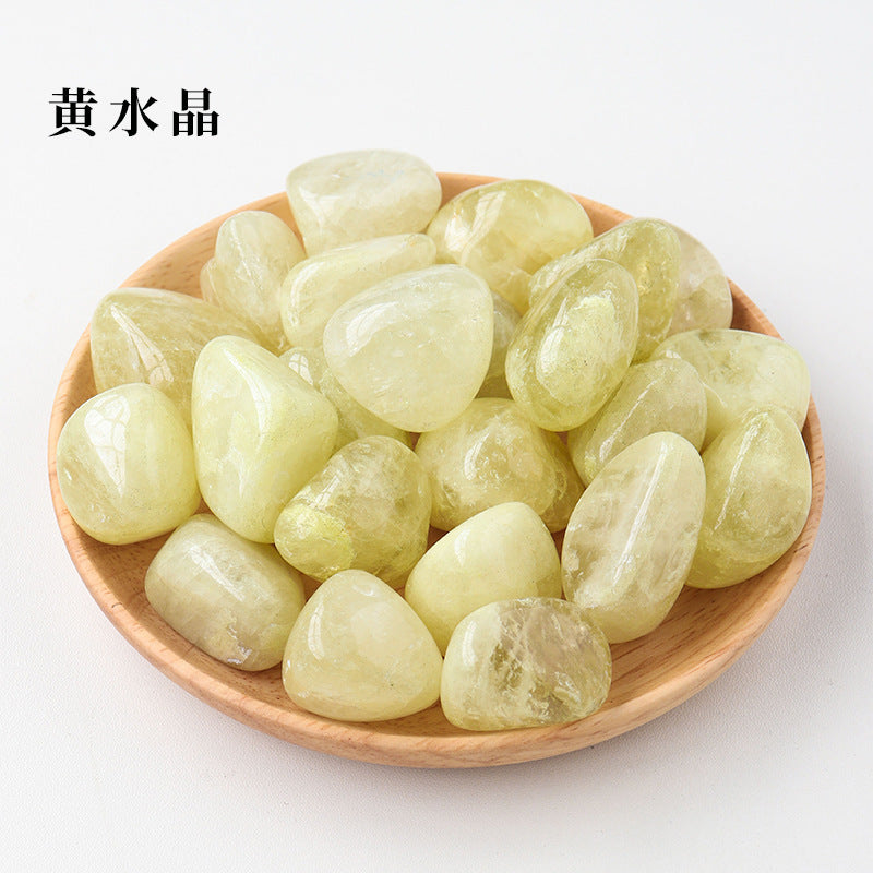 Polished Crystal Stones for Decoration and Aromatherapy
