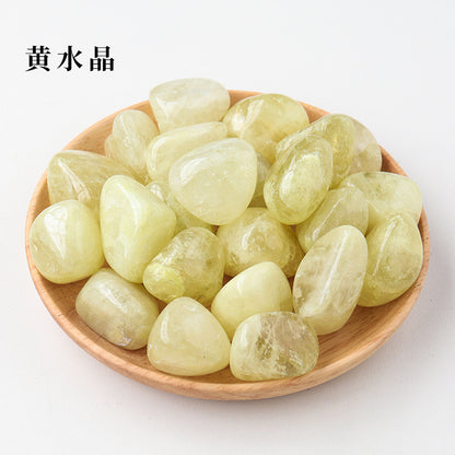 Polished Crystal Stones for Decoration and Aromatherapy