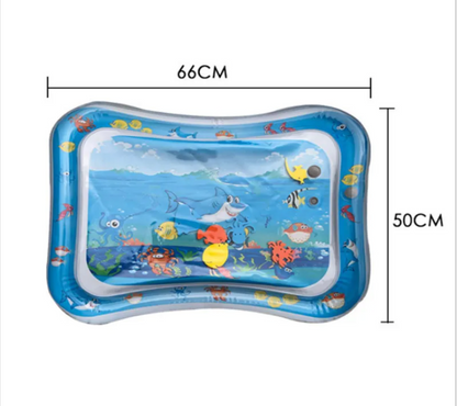 Inflatable Sea Turtle Baby Water Play Mat