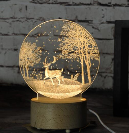LED Moon Lamp with Bluetooth Speaker