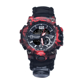 Life-Saving Rope Whistle and Temperature Watch