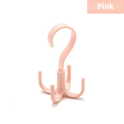Space Saving Rotated Hanger for Clothes and Accessories