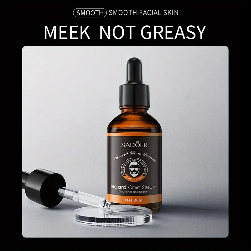 SADOER Beard Oil Set for Men - Moisturizing & Soften