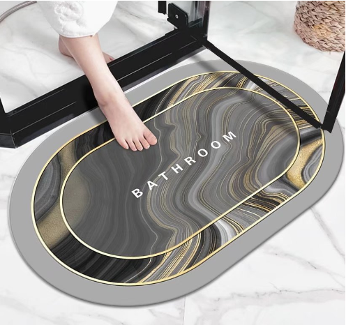 Super Absorbent Rectangle Floor Mat (One Piece)